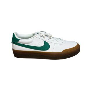 NIKE COURT SHOT WHITE GREEN MENS SIZE 11 SWOOSH LOGO CLASSIC FQ8146 NEW